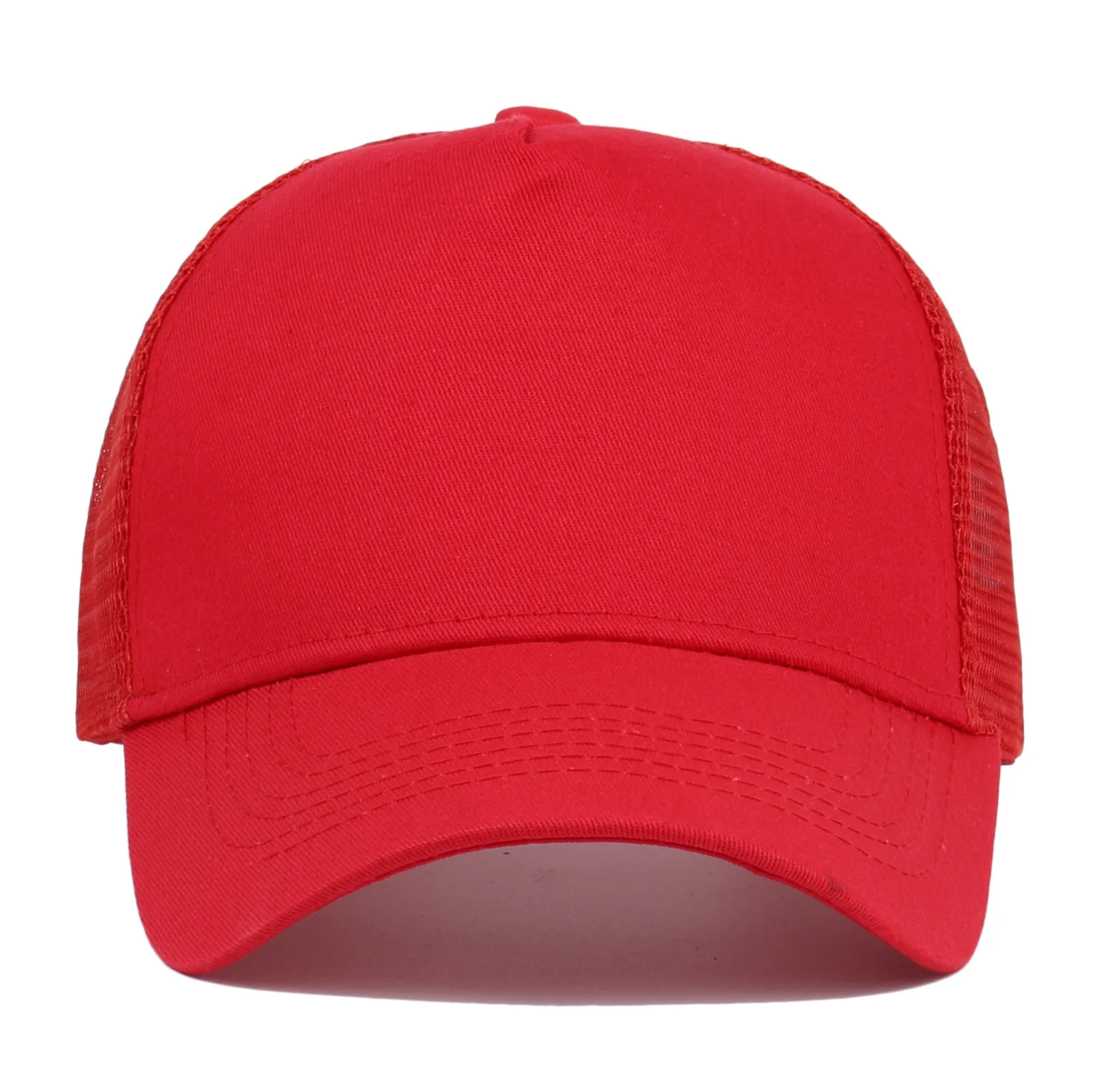 Children Cotton Trucker Hat For girls Boy Custom Logo Summer Breathable Mesh Baseball Cap kids Child Sunscreen Sun Hats