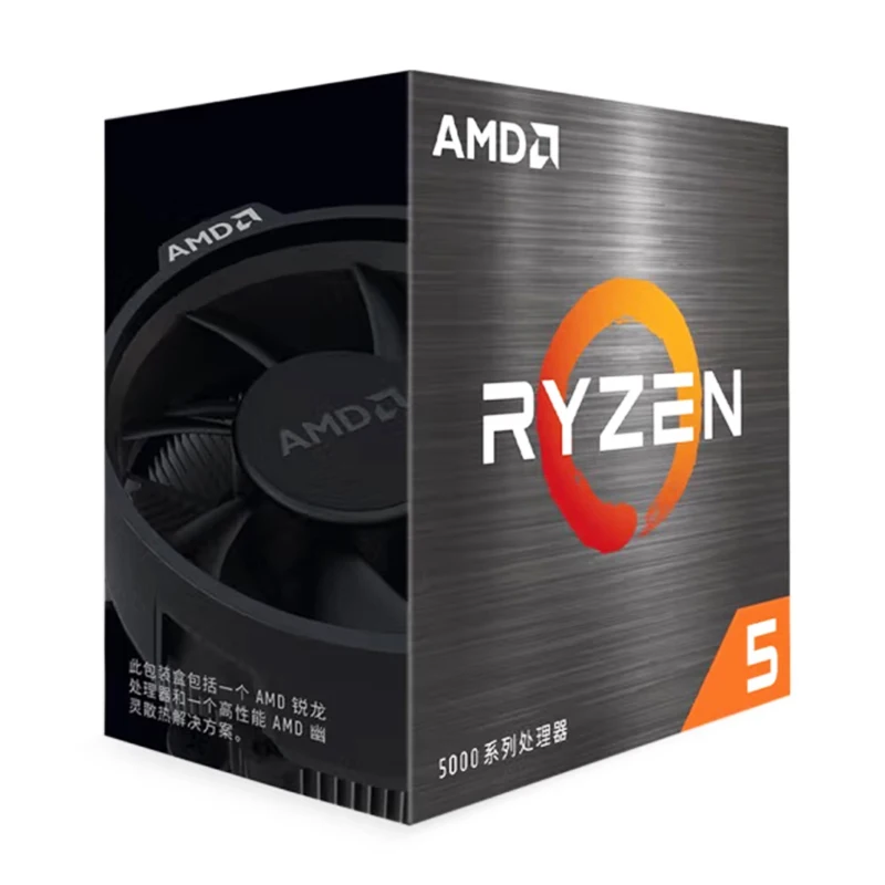 Настольный процессор AMD Ryzen 5 5600G AM4 со встроенной графикой, 6 ядер, 12 потоков для геймеров, создателей, пользователей Budget-Savvy