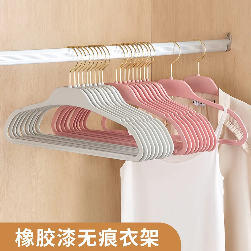 Rubber paint hanger liquid silicone hanger  feel paint seamless household non-flocking non-slip clothes drying support