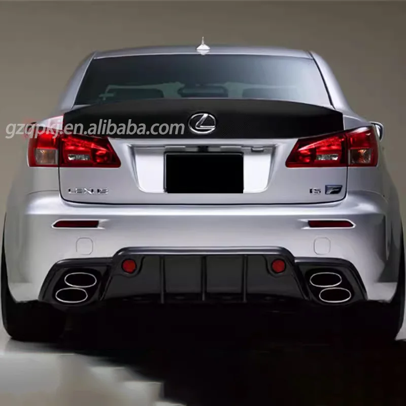 ISF version rear bumper  lip  turbulence for 2006-2012 Lexus is250/300 body kit