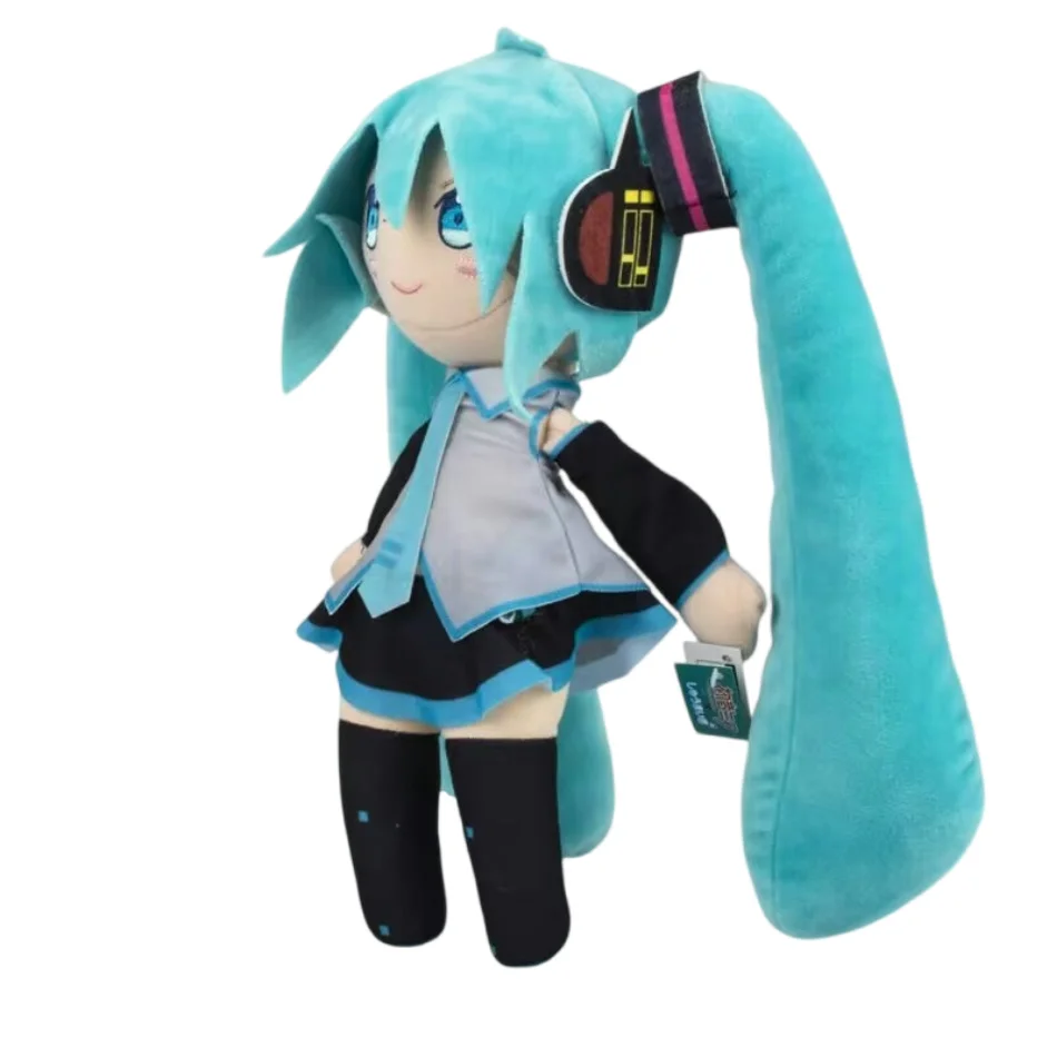 2026 Heiß begehrte, entzückende Hatsune Miku Plüschfigur: Flauschige Anime-Stoffpuppe mit Miiku-Plüschpuppe – Weiche, niedliche Weihnachtsgeschenke für Kinder – Detail 7