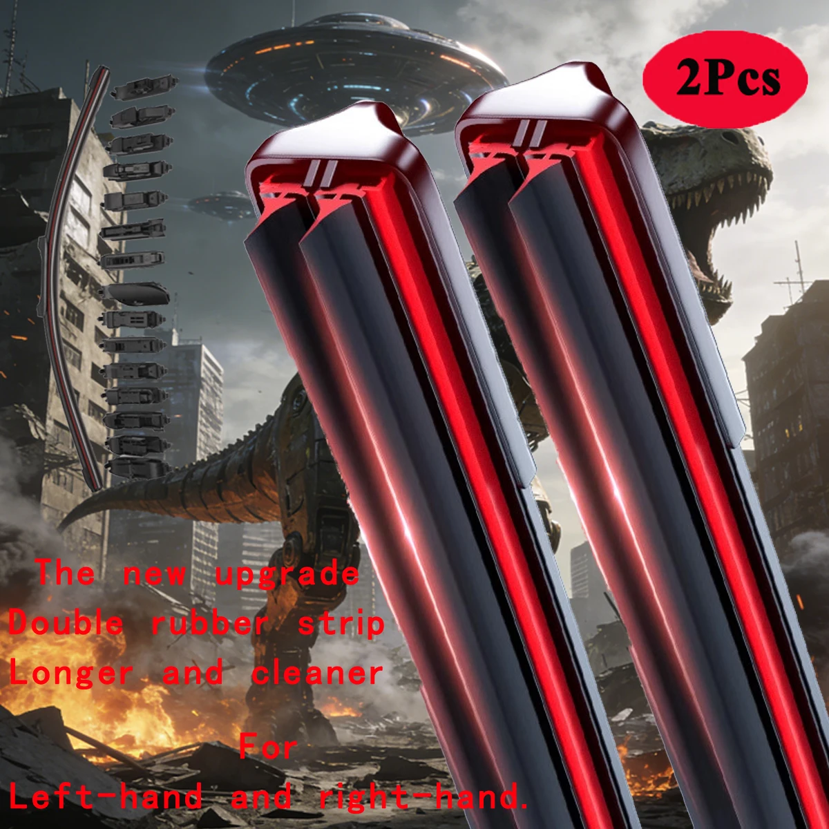 

For Chevrolet SSR 2003-2006 Car Windshield Wiper Blade Front Windscreen Brushes Washer Accessories Window Cleaning Replacement