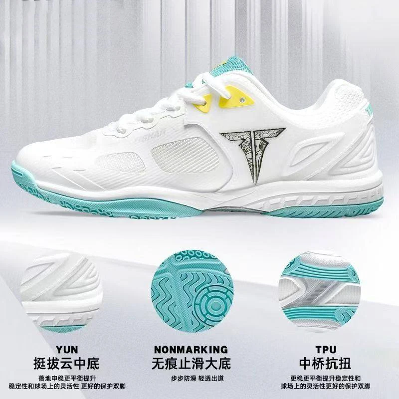 Hot-selling Winter New Arrival: Lightweight Professional Anti-Slip Durable High-Quality Table Tennis Shoes Training Shoes