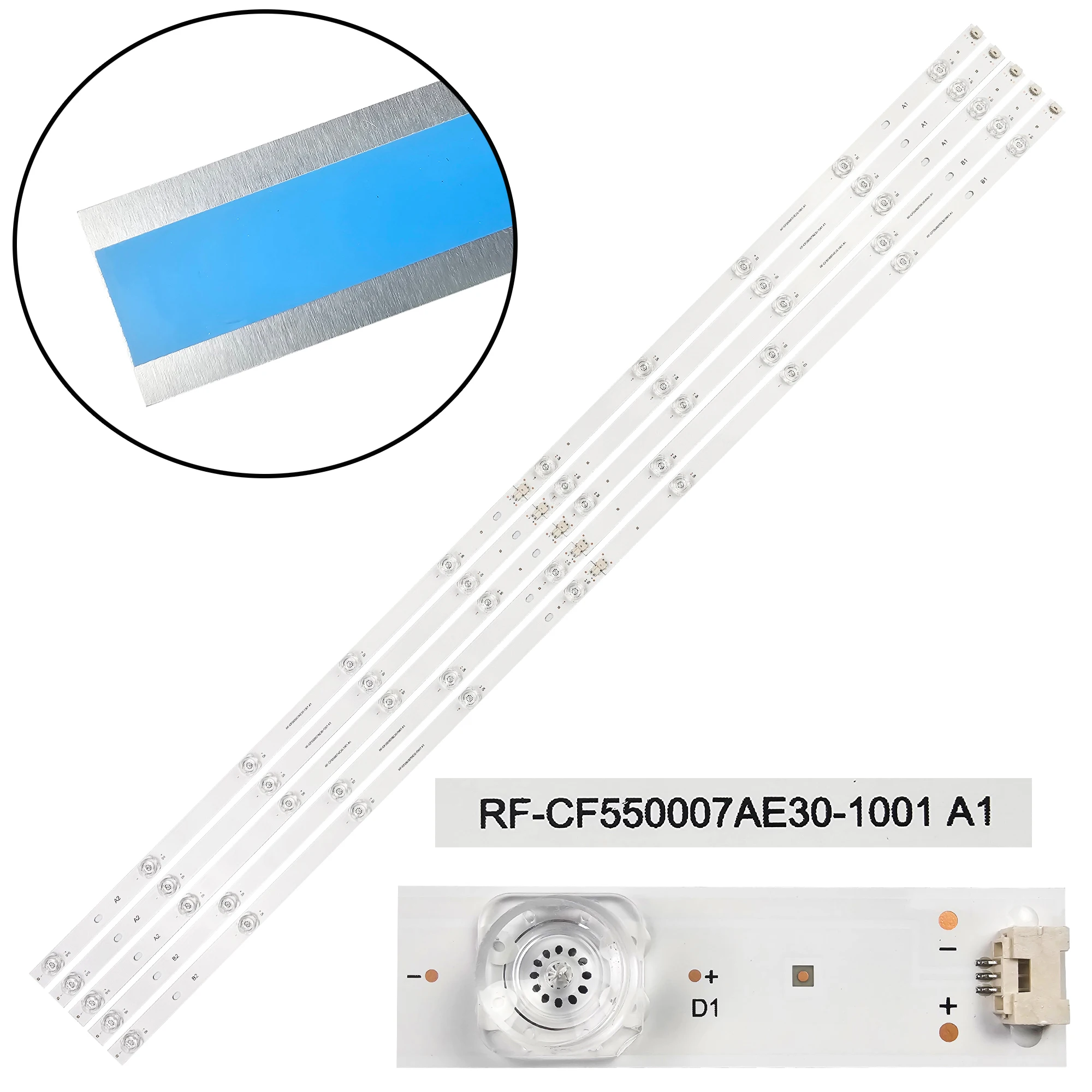 

Светодиодные ленты подсветки для TX-55HX700E TX-55HXW604 TX-55HX600EZ 55HAQ6360 55QA4163DG D55V900M4CWH 55UA9600 LT-55VAQ8100