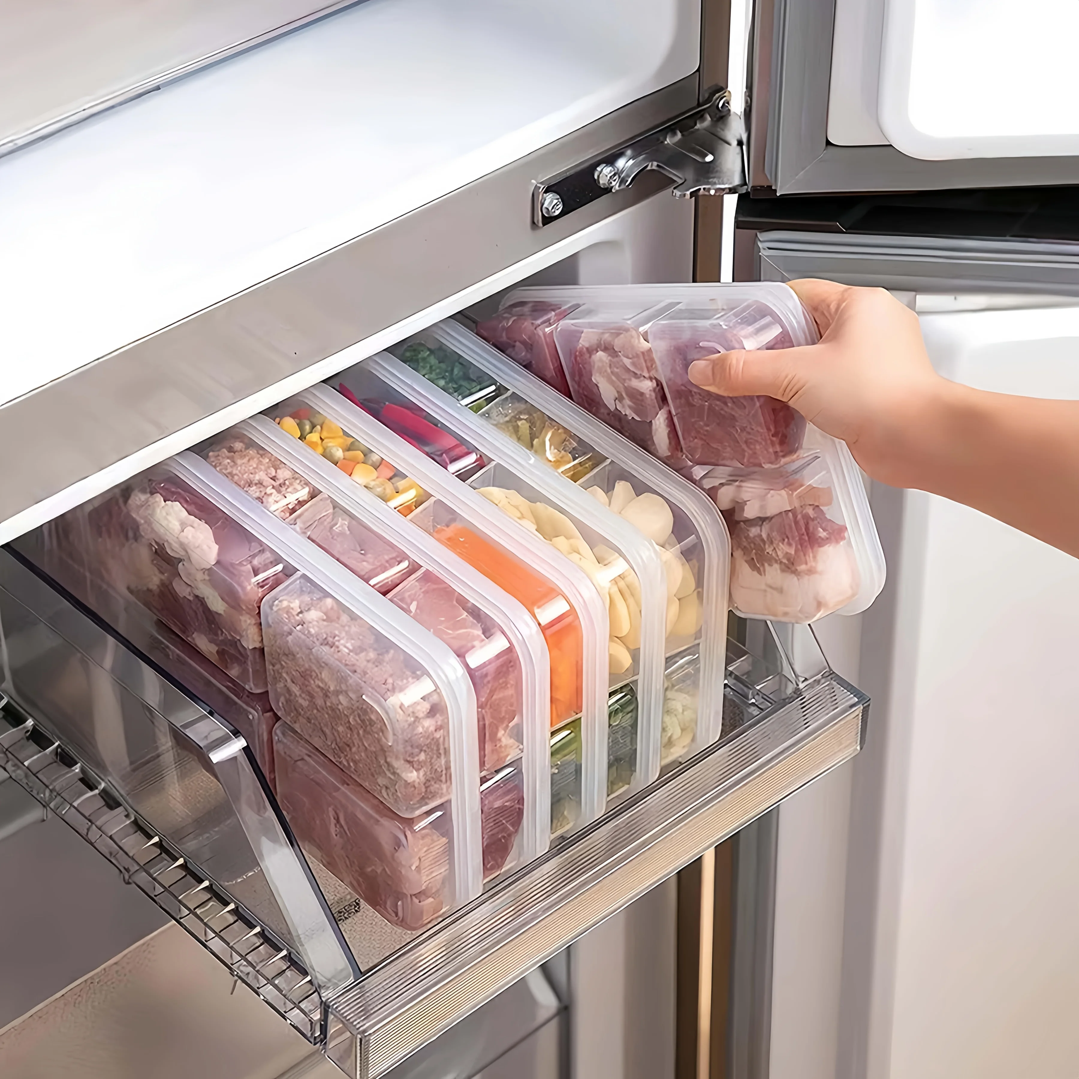 3Pcs Kotak Penyimpanan Makanan - Food Storage Freezer Containers ulasan dan harga