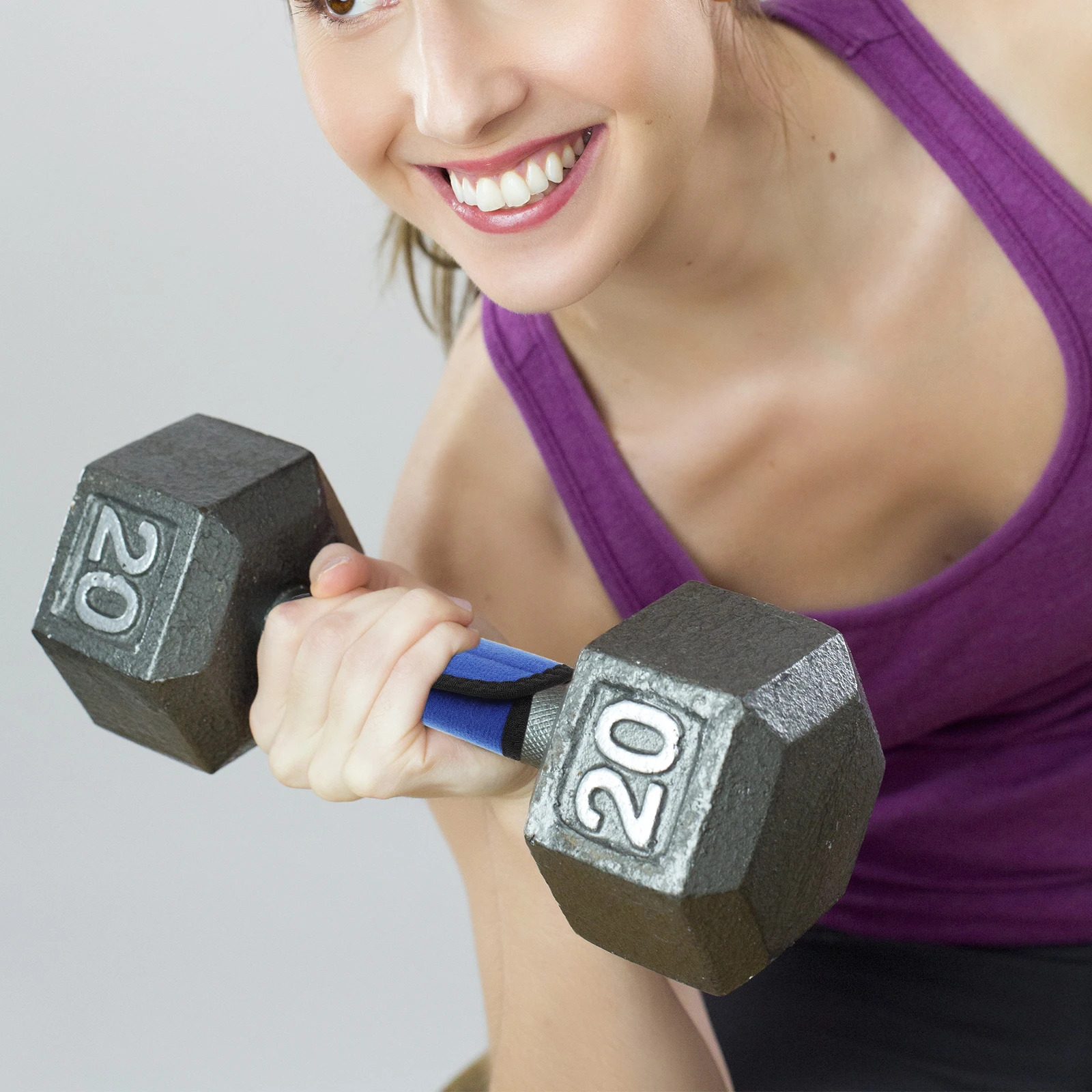 

2Pcs Gym Barbell Pad Anti-Slip Soft Neoprene Cover for Weightlifting Squat Bars Portable Protective Sleeve Horizontal Bar Pad