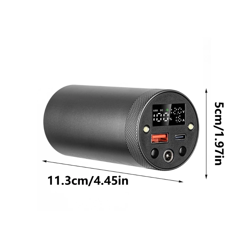 F68B Power Power Power Battery Shell مربع الإسكان PD22.5W 4680/4695 حالة البطارية لا يوجد لحام مطلوب للسفر والخارج