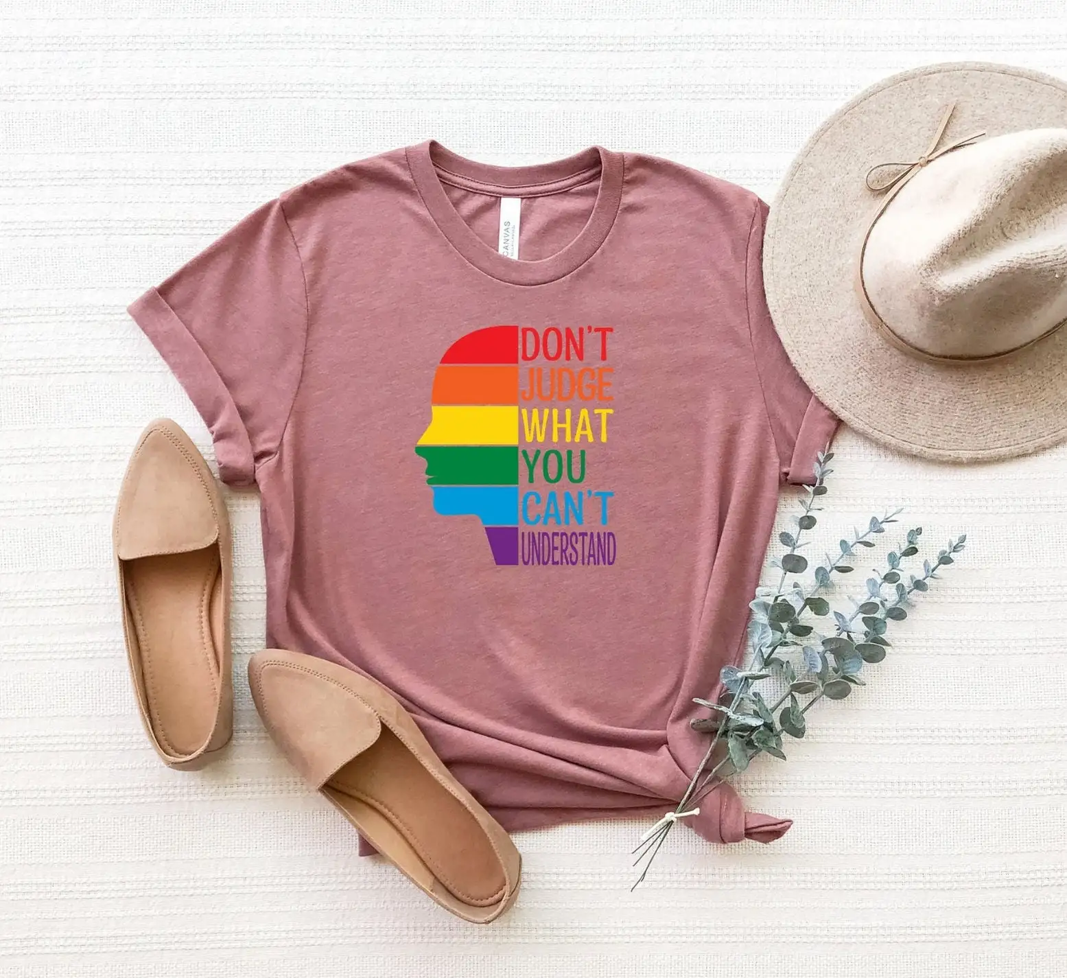 Don'T Judge What You Can'T Understand T Shirt Dont Lgbt Respect Pride Gay Lesbian Equality