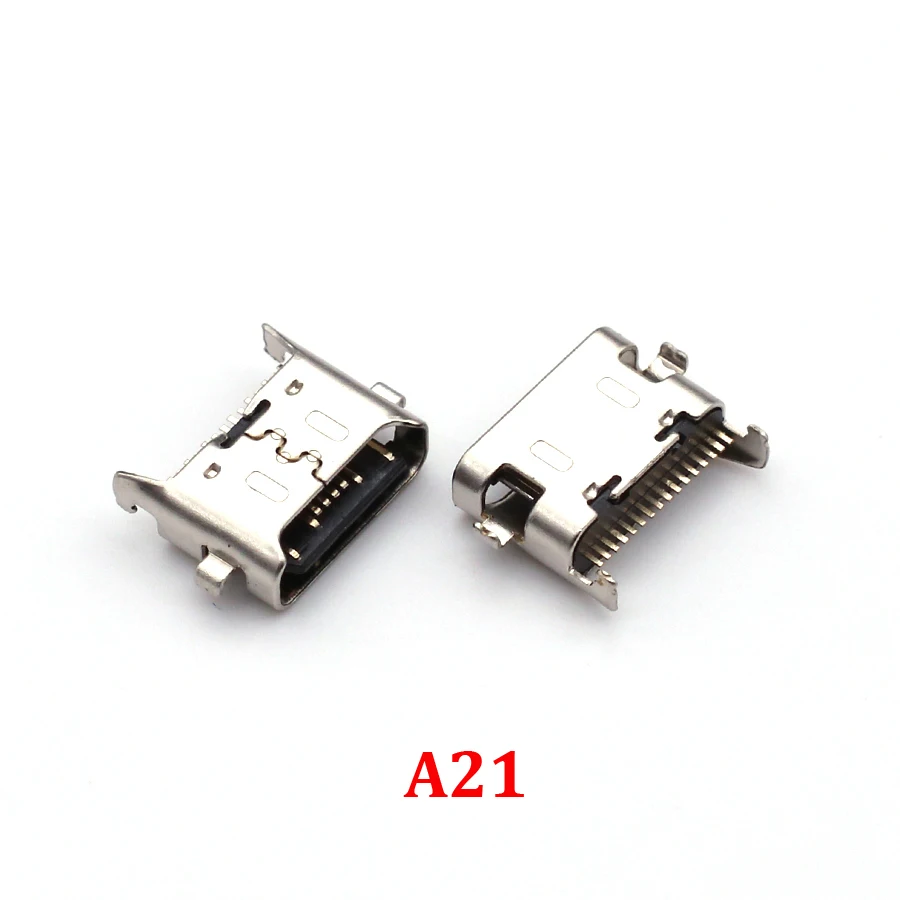 50 pz/lotto connettore di ricarica Micro USB tipo C Jack porta per Samsung A01 A015 A015F A11 A115F A21 A31 A41 A51 A71