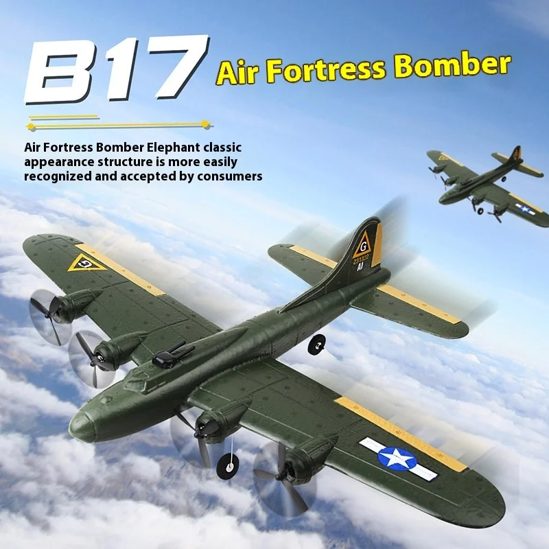 Fx817 Remote Control Drop-Resistant Fixed-Wing Glider Flying Fortress Epp Foam Aircraft  Rc Airplane Simulation Model Collection