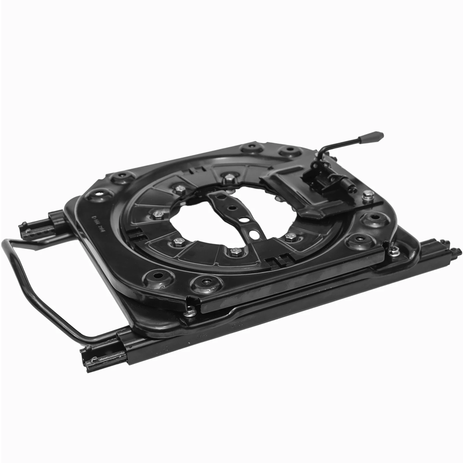 

Поворотное основание сиденья для тяжелых условий эксплуатации с ползунком, поворотное основание сиденья из стальной пластины 3,0 мм, вращающееся на 360 градусов для автофургона, кемпера, лодки, грузовикаBus