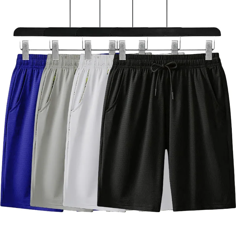 2025 NEW Fitness sports Shorts Man Summer Gyms Workout Male Breathable Mesh shorts Quick Dry Beach Short Pants men Sportswear image 3