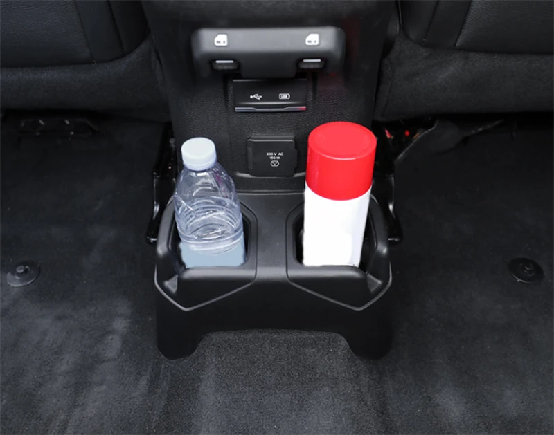 Rear Water Cup Base Fit for Jeep JL Wrangler 2018 - 2019 Retrofit Device Holder Teacup Holder Ashtray Seat