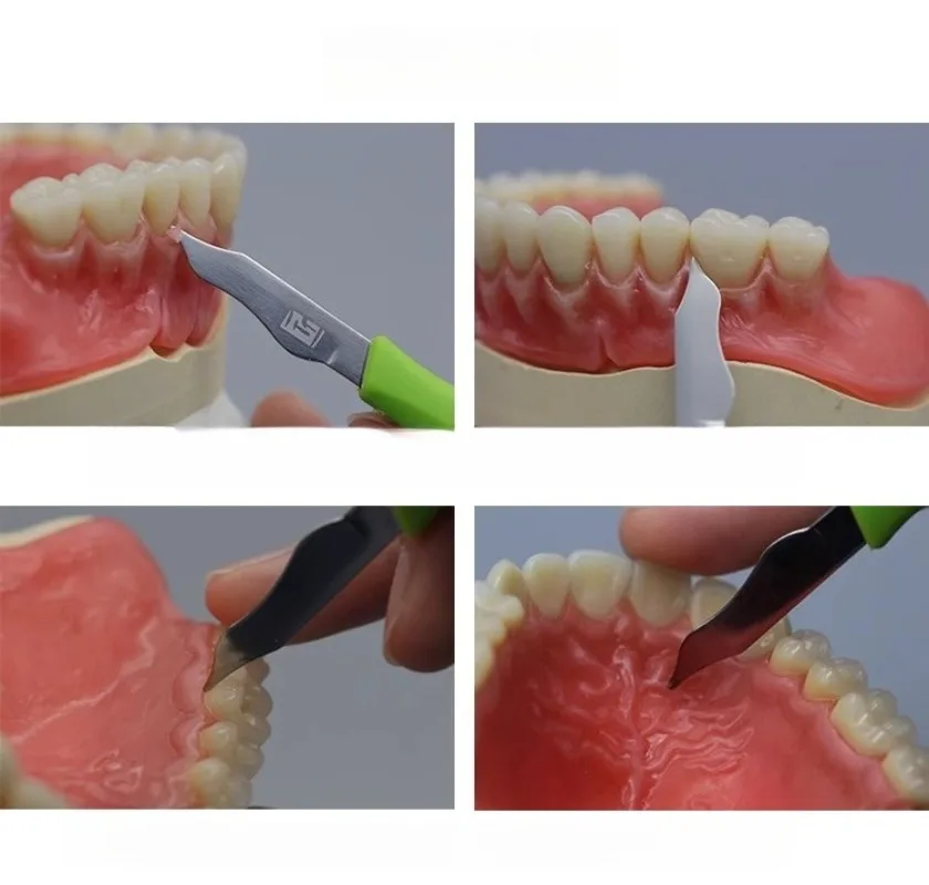 

High Quality Dental Multi-function Carving Wax Knife Wax Spoon Double-headed Wax Trimming Carving Knife