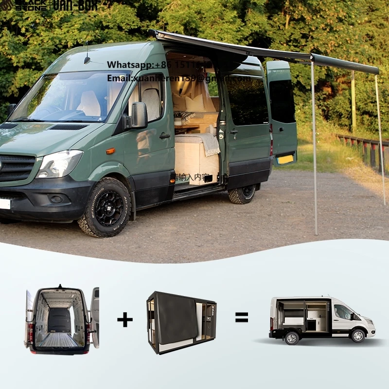 China Luxury Doyble Cabin Hiace Conversion Kits Modular Custom Camper Van Capsul for Sale