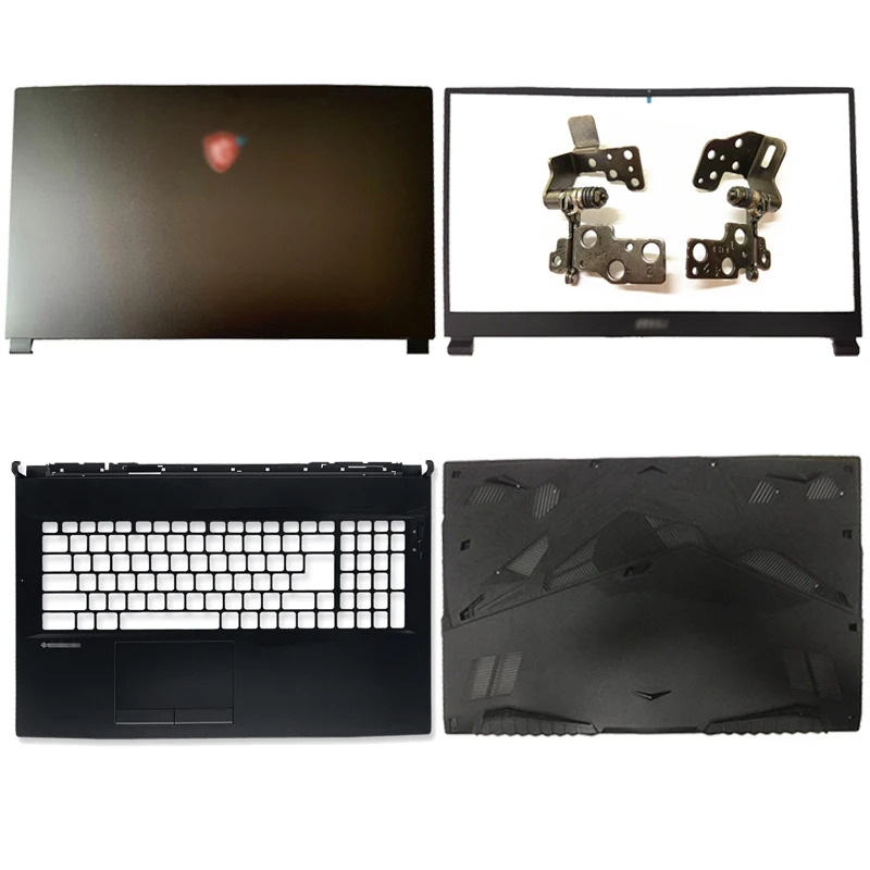 

NEW Laptop Top Case For MSI GL75 MS-17E4 MS-17E2 Series LCD Back Cover/Front Bezel/Hinges/Palmrest/Bottom Case Cover