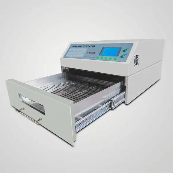 Hot Sale PUHUI T962A Infrared Automatic Reflow Soldering Oven T-962A Infrared Reflow Oven For PCB Soldering