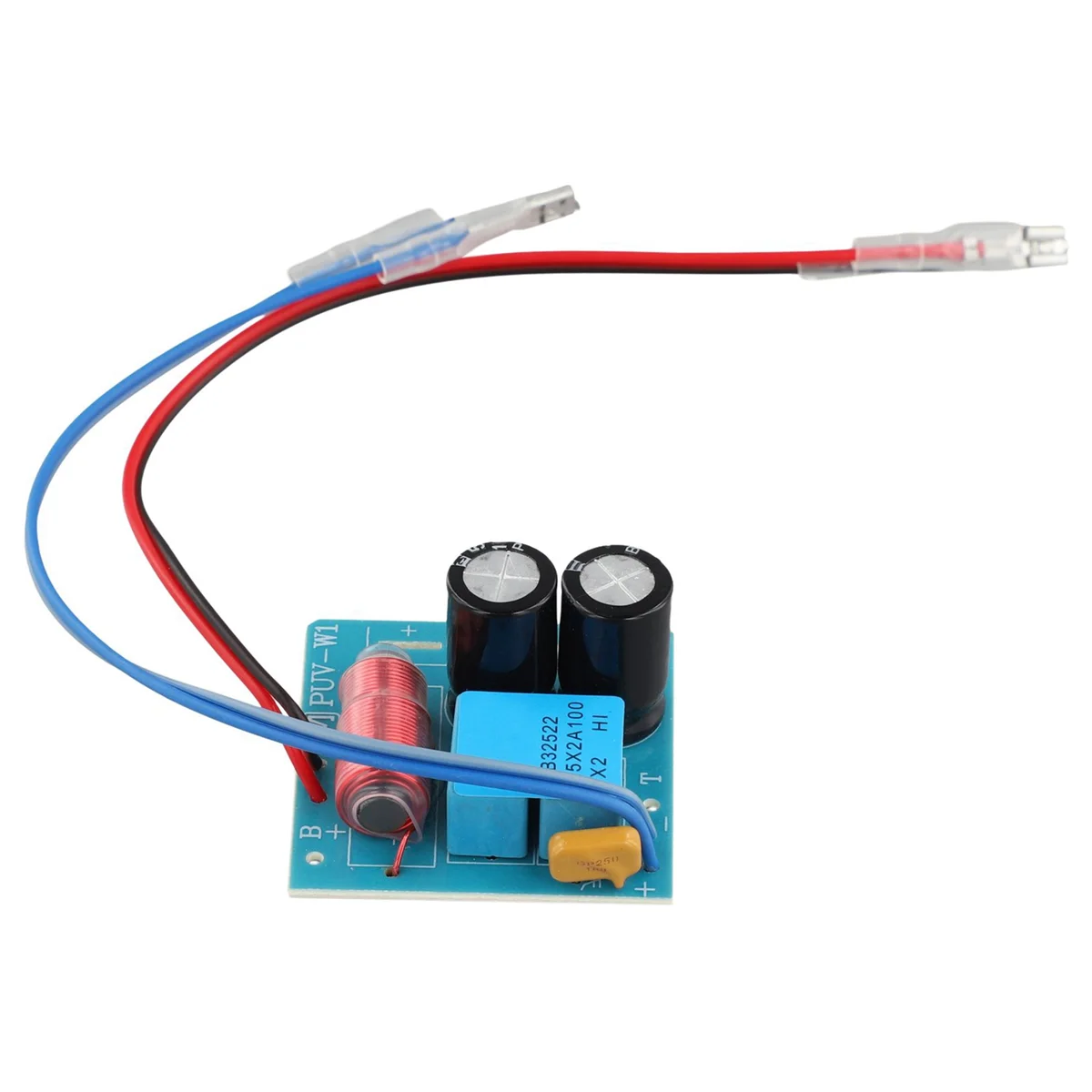 60W 2 Way Audio Speaker Frequency Divider Treble Bass TWS 2 Unit Crossover Accessory BH