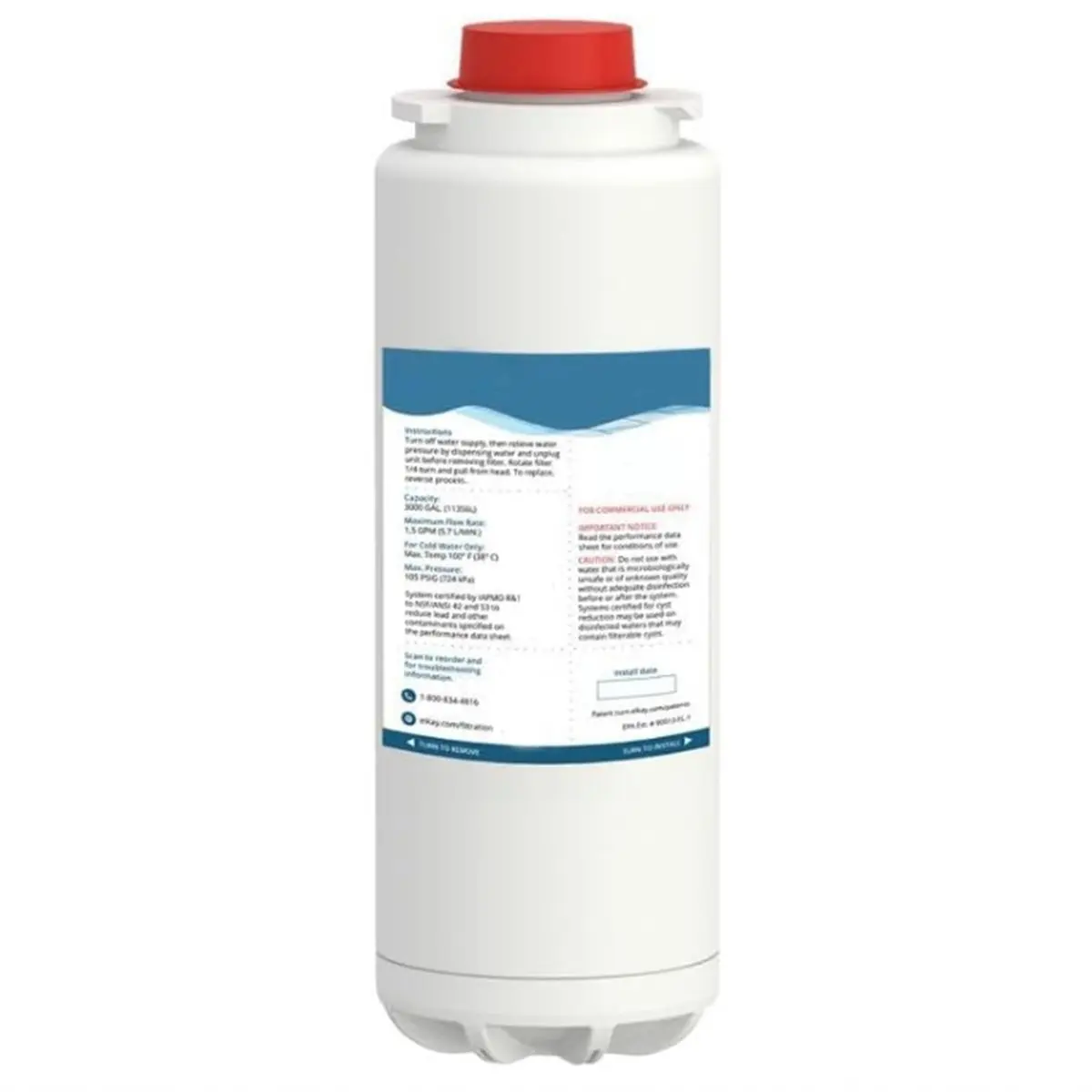 【45% OFF】For WaterSentry 51300C Filter 3-Pack:Filter Lead+Microplastics Filter for Bottle Fillers,Genuine Replacement