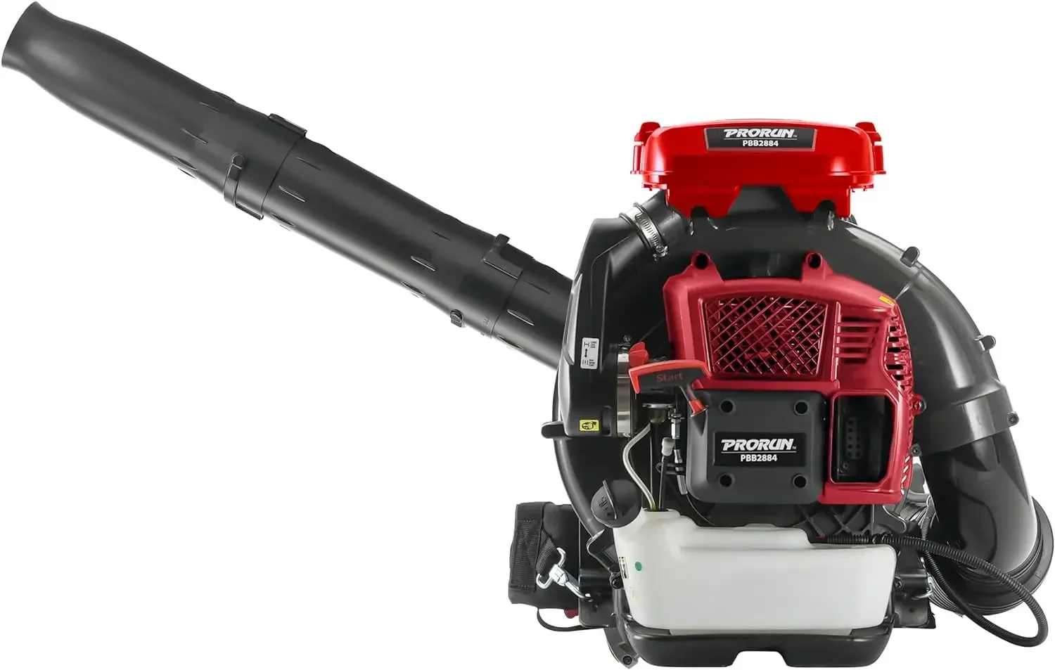 

A Gas-Powered 2-Cycle Backpack Leaf Blower Provides Up To 70 Minutes At Full Throttle on Full Tank