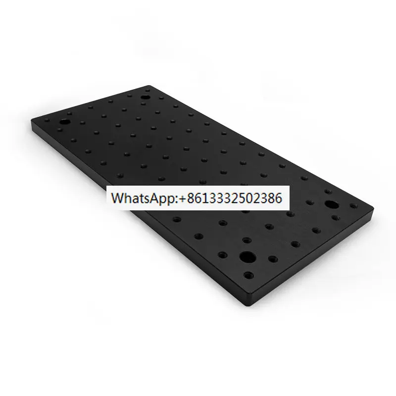 Optical aluminum bread board scientific experiment flat plate with M6x1 threaded hole honeycomb optical experiment