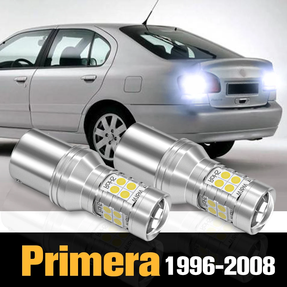 

2pcs Canbus LED Reverse Light Backup Lamp Accessories For Nissan Primera 1996-2008 1998 2000 2001 2002 2003 2004 2005 2006 20