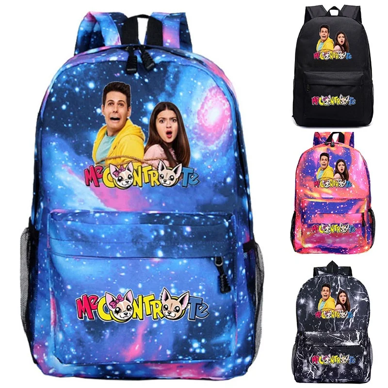 Mochilas escolares Me Contro Te, mochila para niños y niñas, mochilas de viaje para senderismo para adolescentes, mochila diaria, mochilas de regreso a la escuela, regalos