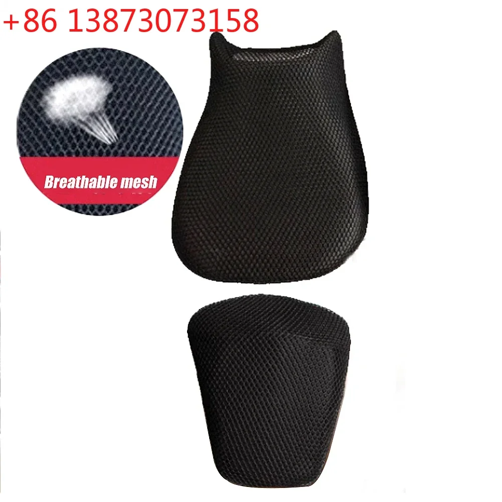Motorcycle 3D Mesh Seat Cover Heat Insulation Seat Cushion Cover Protector For KEEWAY RKF125 RKF 125 Benelli 150S 180S