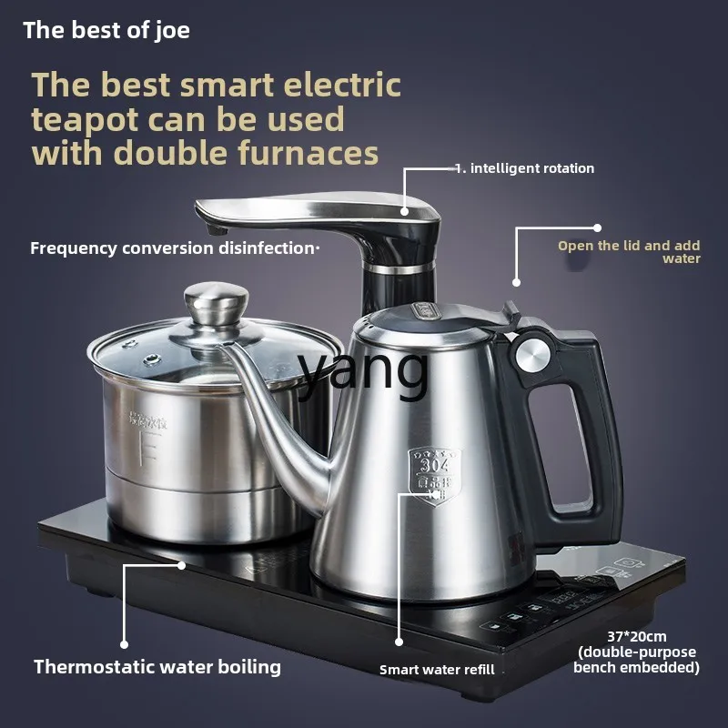 CX bollitore automatico per l'approvvigionamento idrico tavolo da tè tavolo da tè incorporato integrato per la preparazione del tè speciale