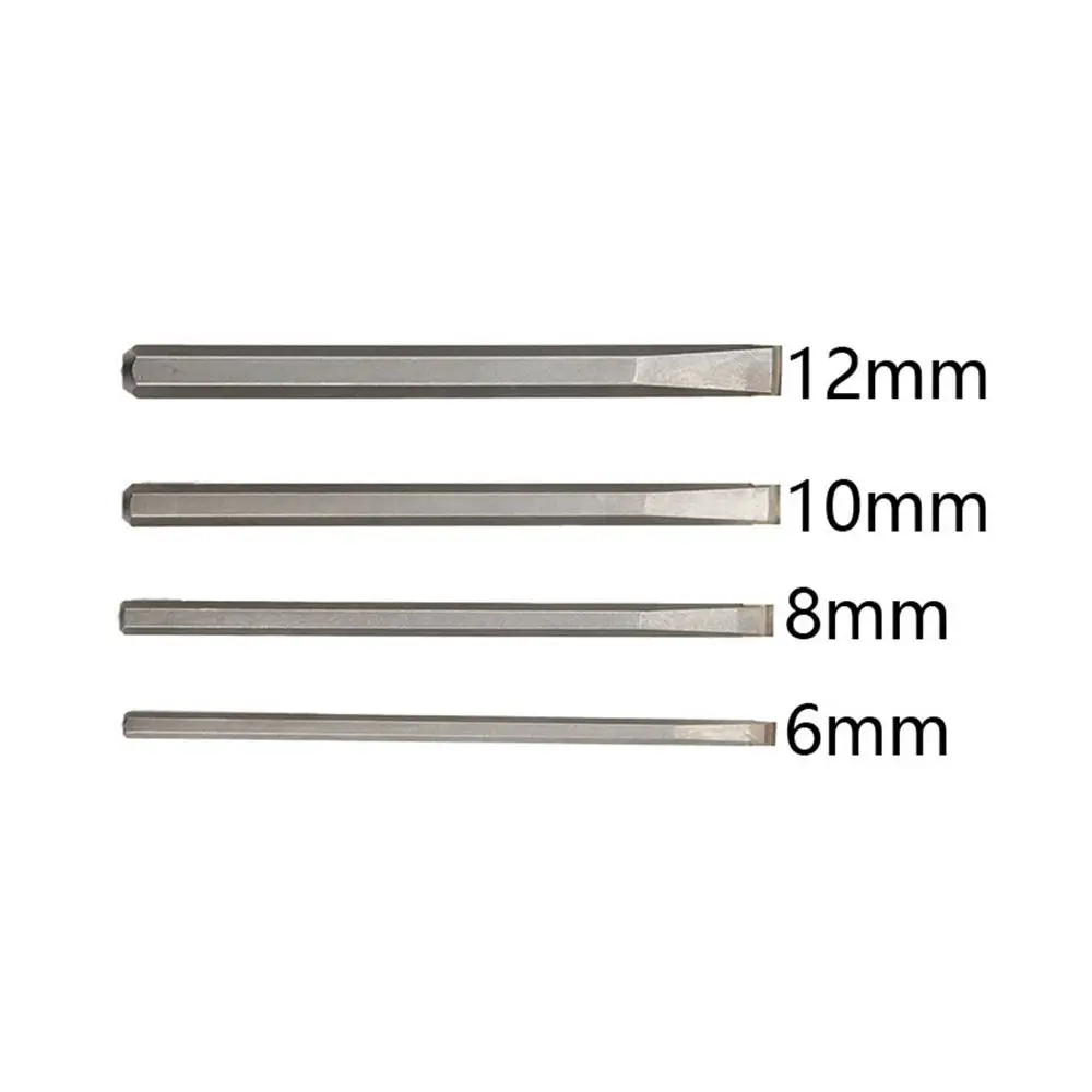 Durable with Fine Edges Stone Carving Chisel Hardened Carbide Manual Engraving Hand Tool Sculpting Chisel