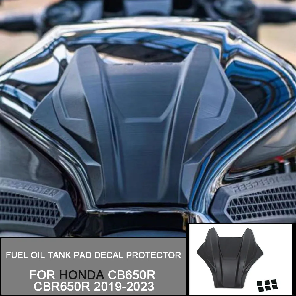 

Motorcycle Tank Sticker Rubber Gas Fuel Oil Tank Pad Decal Protector Cover Middle Stickers For HONDA CB650R CBR650R 2019-2023