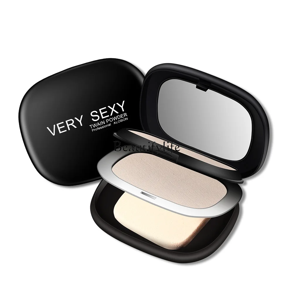 

Light and flawless double layer powder setting makeup long-lasting wet and dry concealer foundation makeup