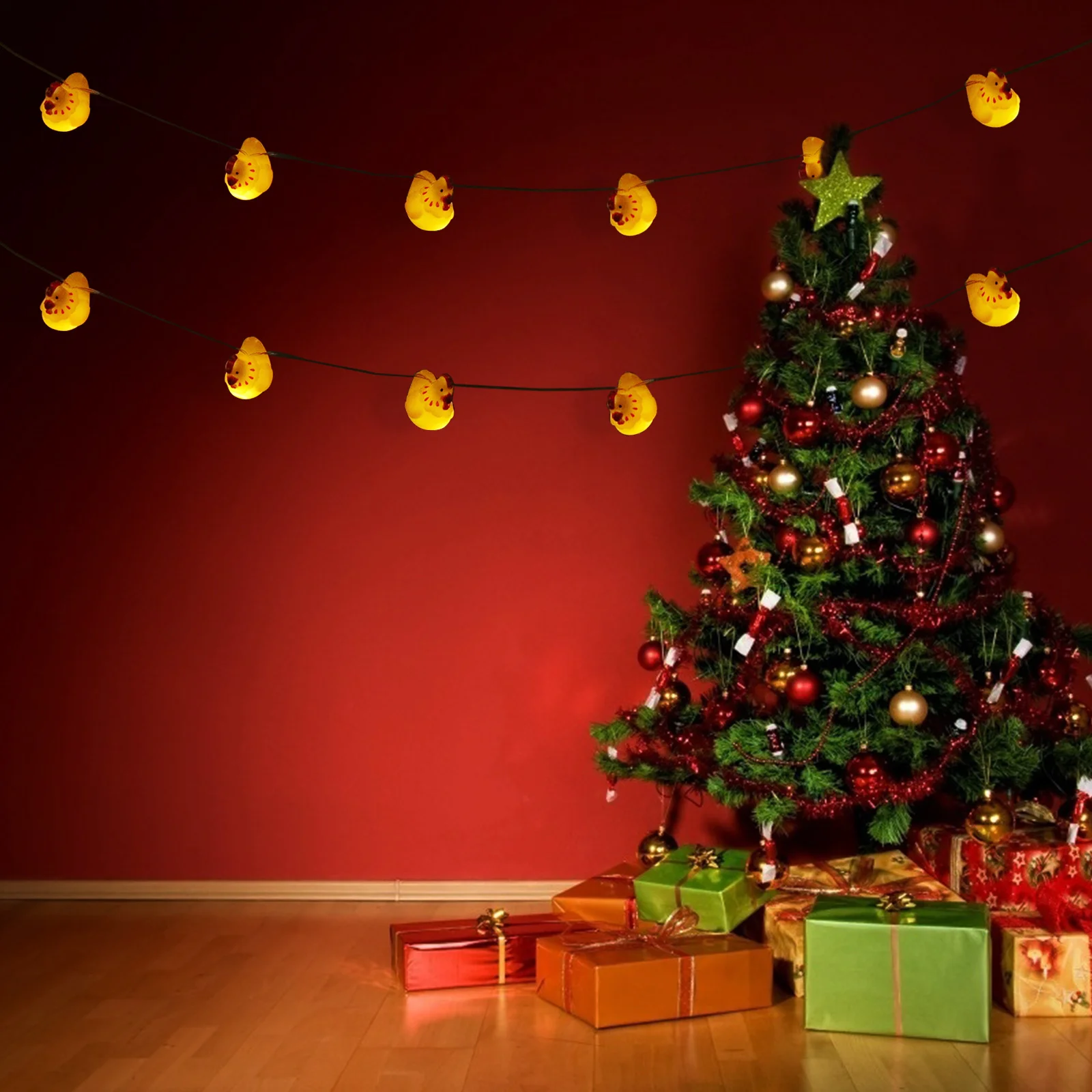 1 مجموعة LED تركيا قلادة سلسلة مصباح ضوء الزخرفية لعيد الشكر الخريف حفلة عيد الميلاد مهرجان دافئ أجواء معلقة #6