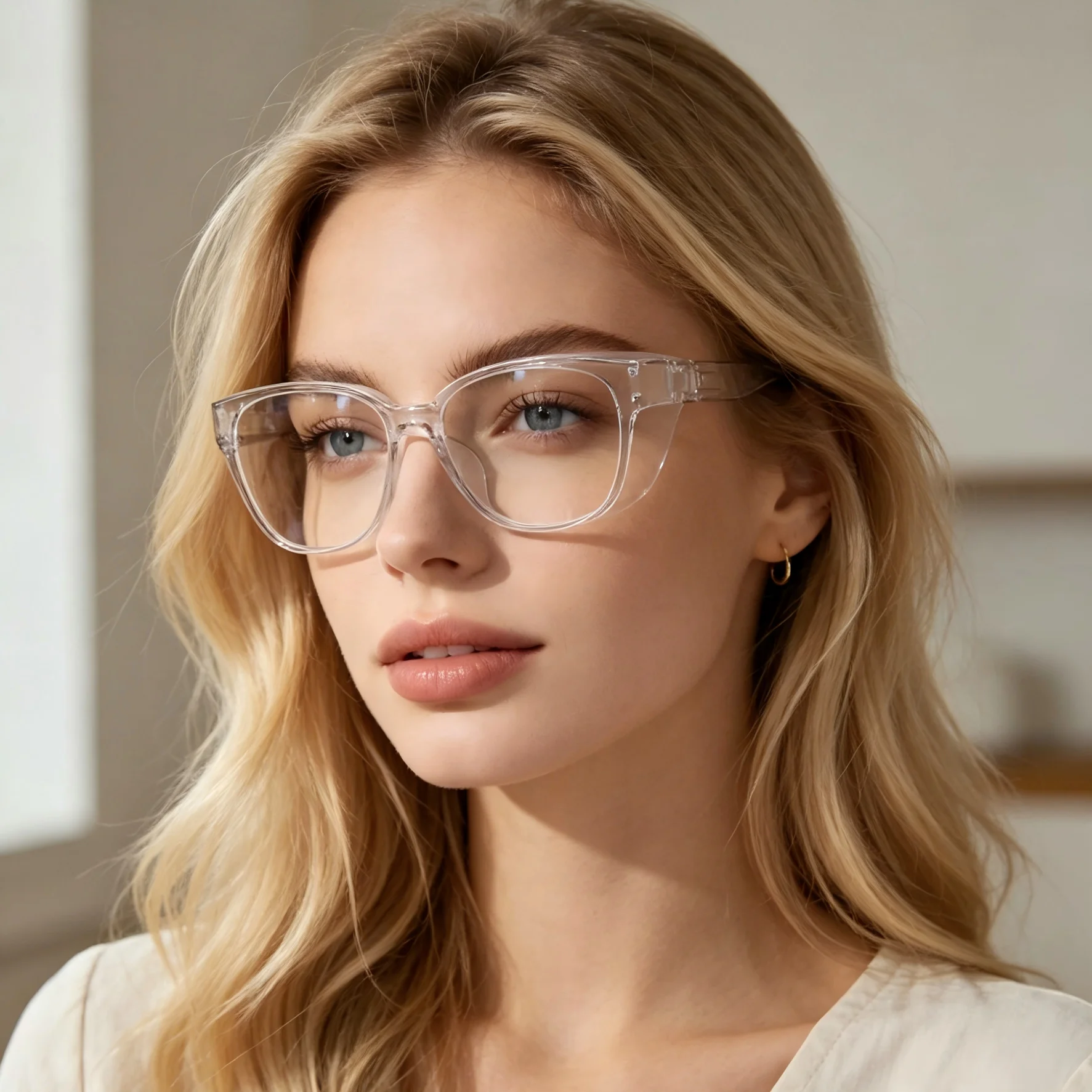 Anti-Pollen Safety Glasses, Stylish Goggles With Fog Lense, Alternatives To Regular Protective Eyewear For Lab and Nursing.HM3