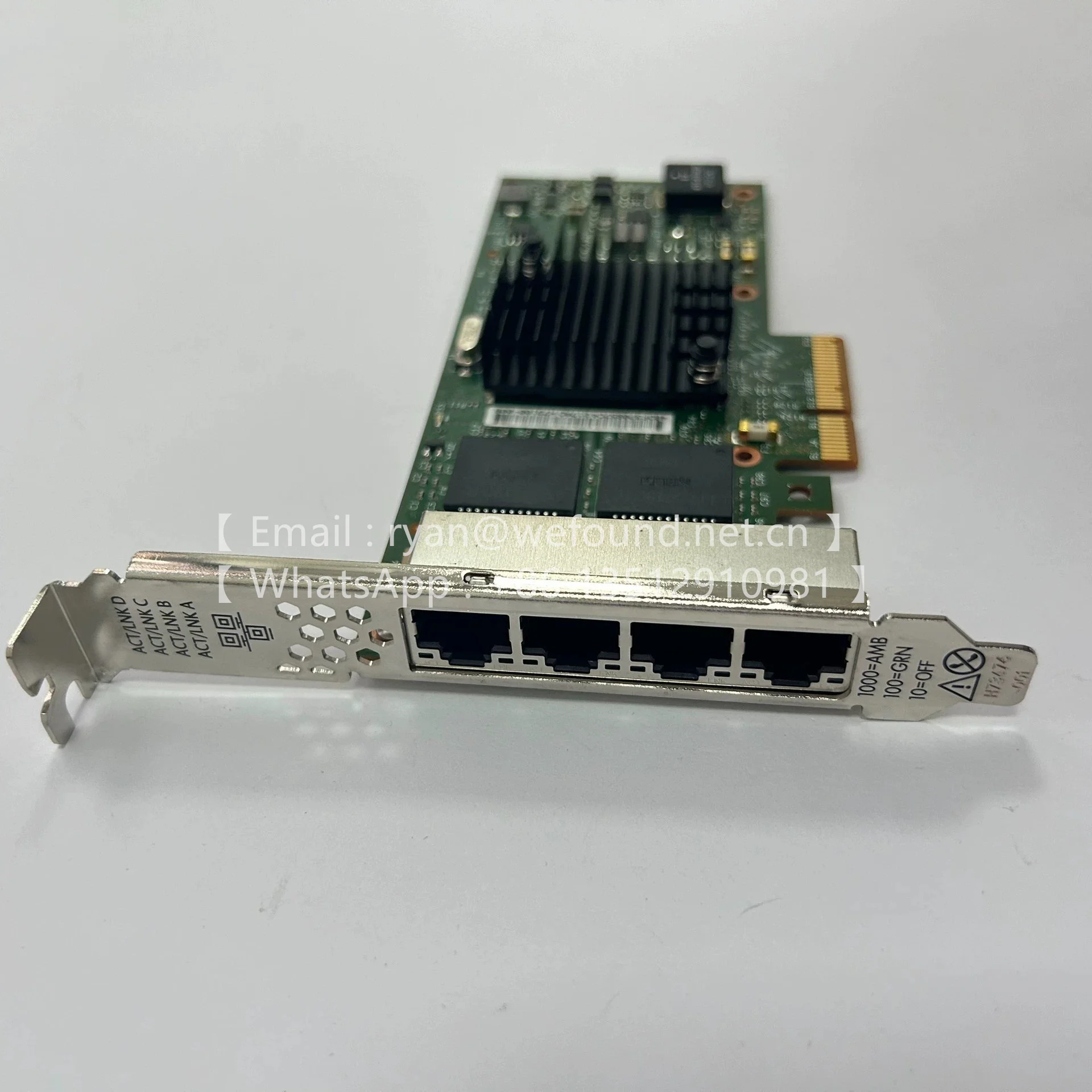 811546-B21 Ethernet 1Gb 4‑port BASE‑T I350‑T4V2 366T Adapter 816551 811544-001