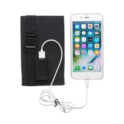 Portable USB Foldable Solar Panel, Folding Solar Panels For Travel, Mobile Phone Charging Bank Flashlight  Fan  Mobile Phone Ba
