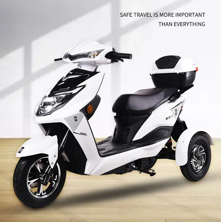 High Speed 3 Wheel Adult Scooter Electric Motorcycle China Takeaway Motorcycle with 80km/h for sale