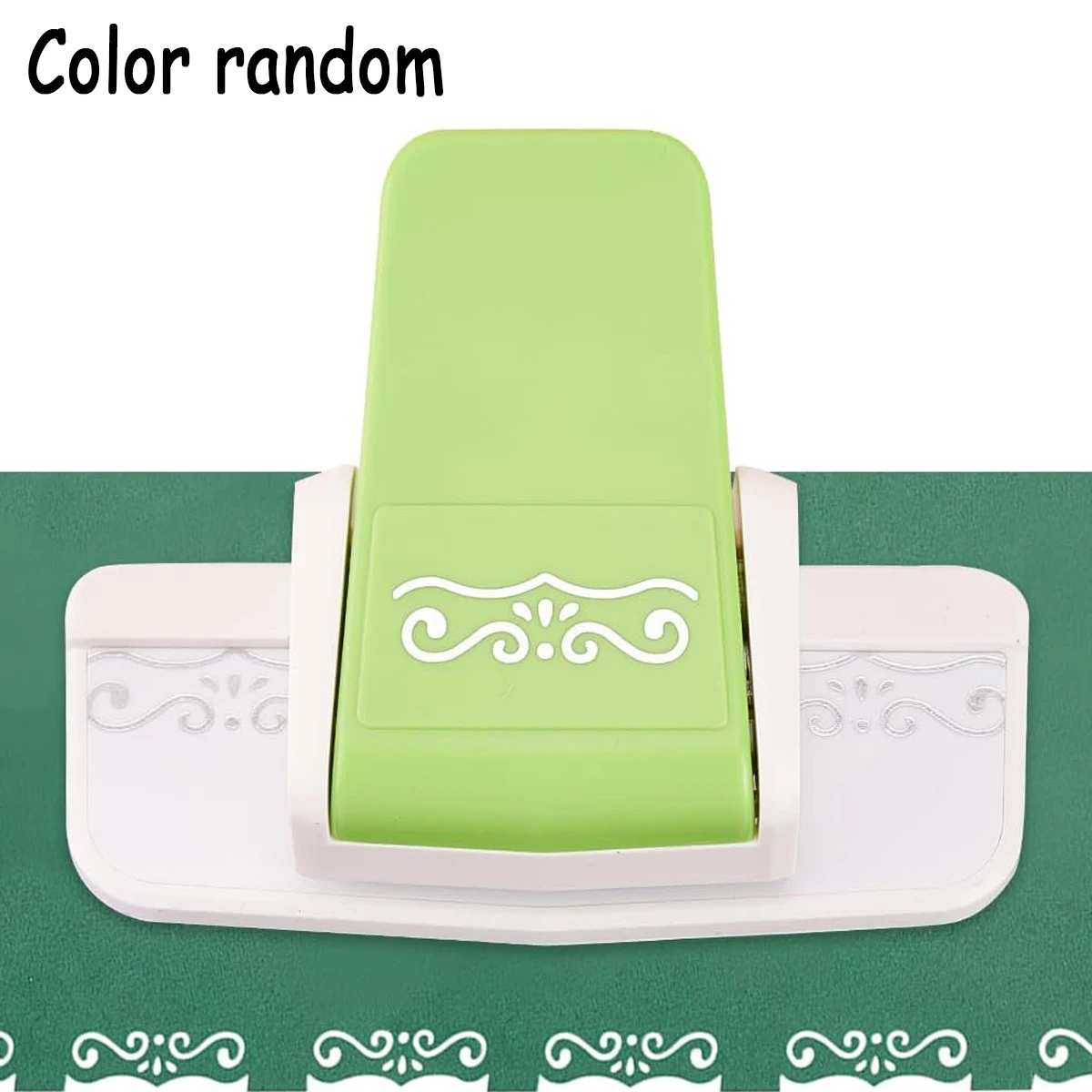 

1 шт. (цвет случайный) Необычный дырокол для скрапбукинга, ручной инструмент для вырезания краев, дырокол для рукоделия, дырокол для бумаги DIY