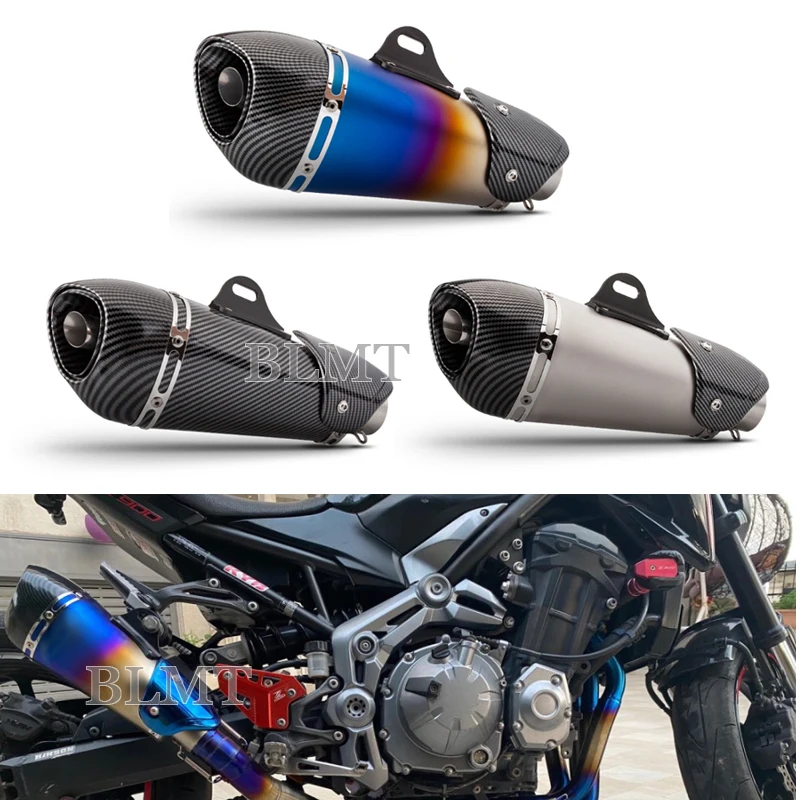 

Universal 51mm motorcycle exhaust alpha muffler for R3 MT07 FZ1 R6 R15 ZX6R ZX10 Z900 Z400 1000 CBR1000 GSXR1000 with DB killer