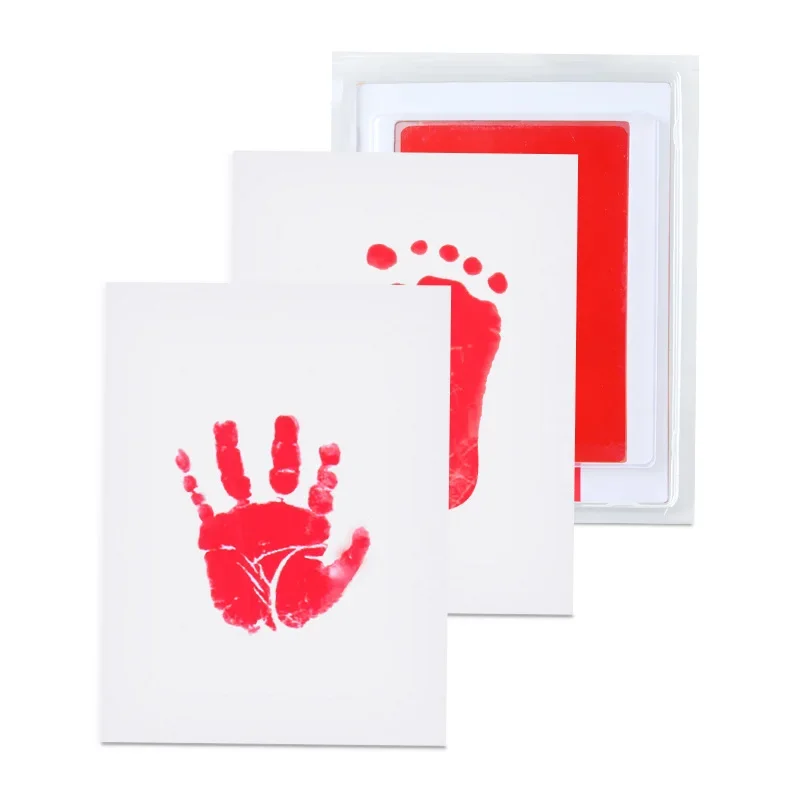 Newborn Centennial Commemorative Baby Free Cleaning Hand and Footprinting Oil Safe Environmentally Friendly Printing Platform