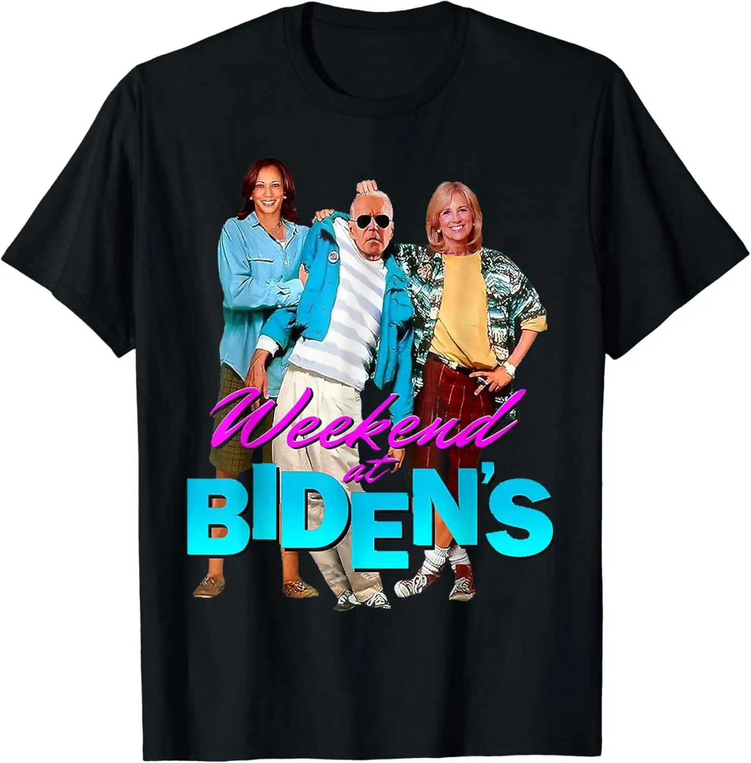 Funny Biden shirt Weekend At Biden's Funny Unisex T-Shirt