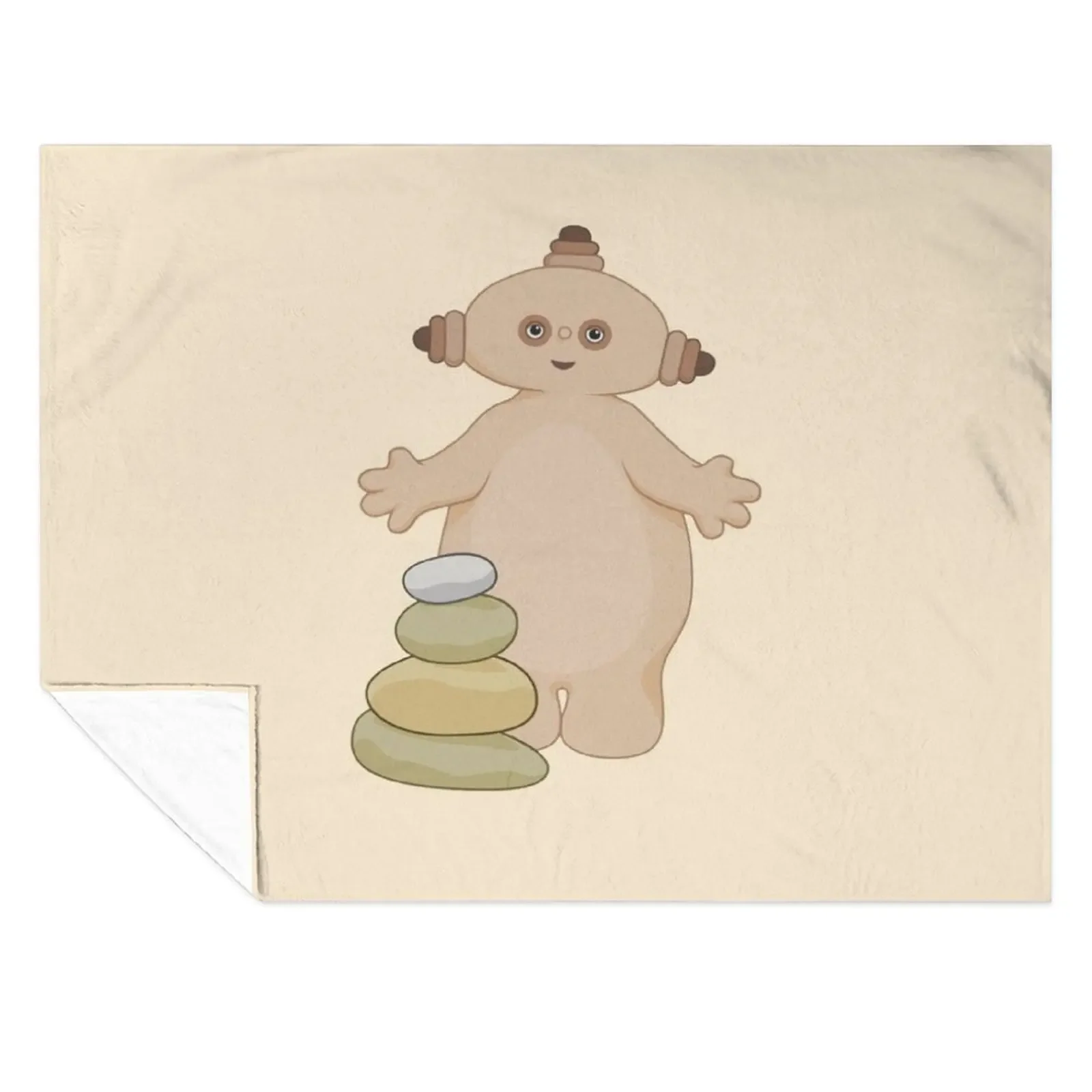 

Makka Pakka In the night garden Throw Blanket Moving Hair Soft Plaid Sofa Throw Blankets