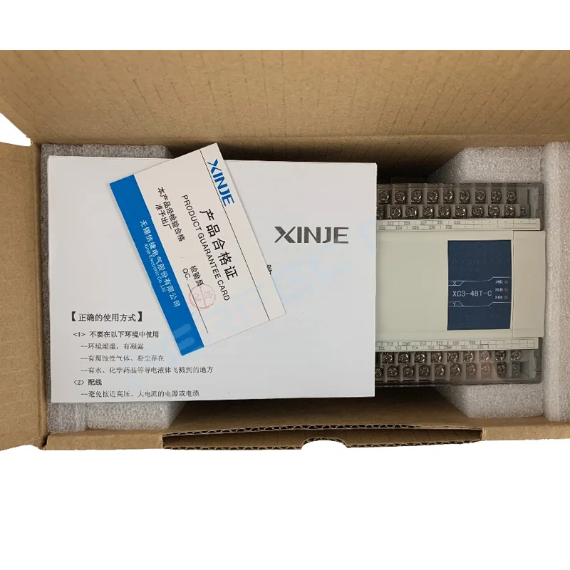 

XINJE PLC Comtroller XC3-48R-E XC3-48R-C XC3-48RT-E XC3-48RT-C 28 DI/20 DO AC 220 В DC 24 В Источник питания оптом