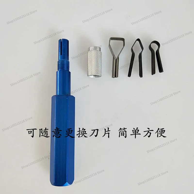For for Flattening Wire Knives for Arc Welding, Equipped with Round Blade Main Handle