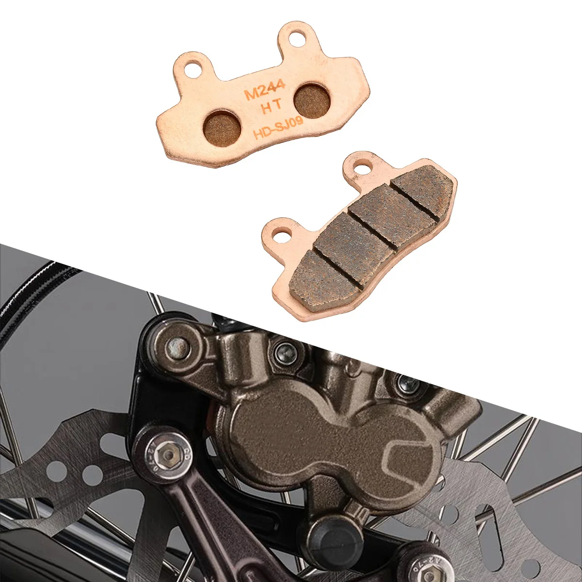 For Surron Ultra Bee Enduro Dirt Bike Electric Motorcycle Accessories OEM Original Front Rear Brake Pads Copper Based Sintering