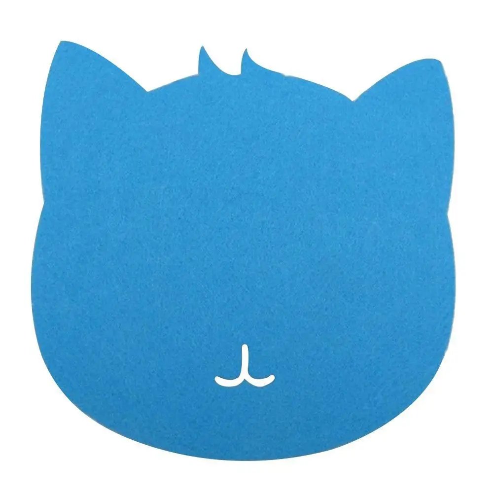 Cat Shaped Thicken Cat Cute Laptop Universal Pad Cat Design Mouse Mat for Computer