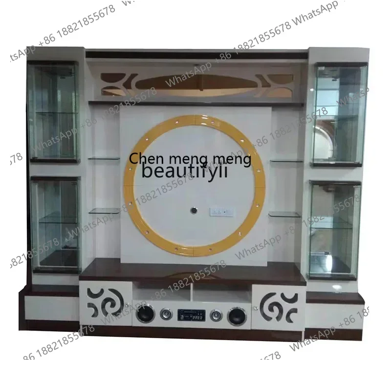 D178   Spot high-end vertical cabinet, combined side cabinet, coffee table audio-visual, background wall cabinet, TV cabinet