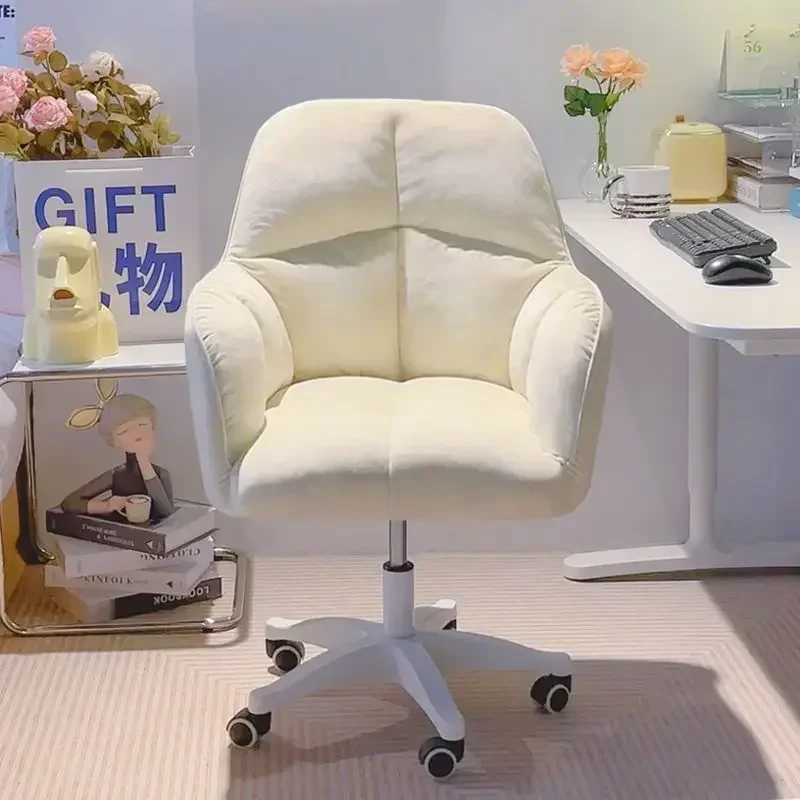 Comfortable Sedentary Dormitory Computer Chair Home  Study Desk Office  Girls Bedroom Makeup