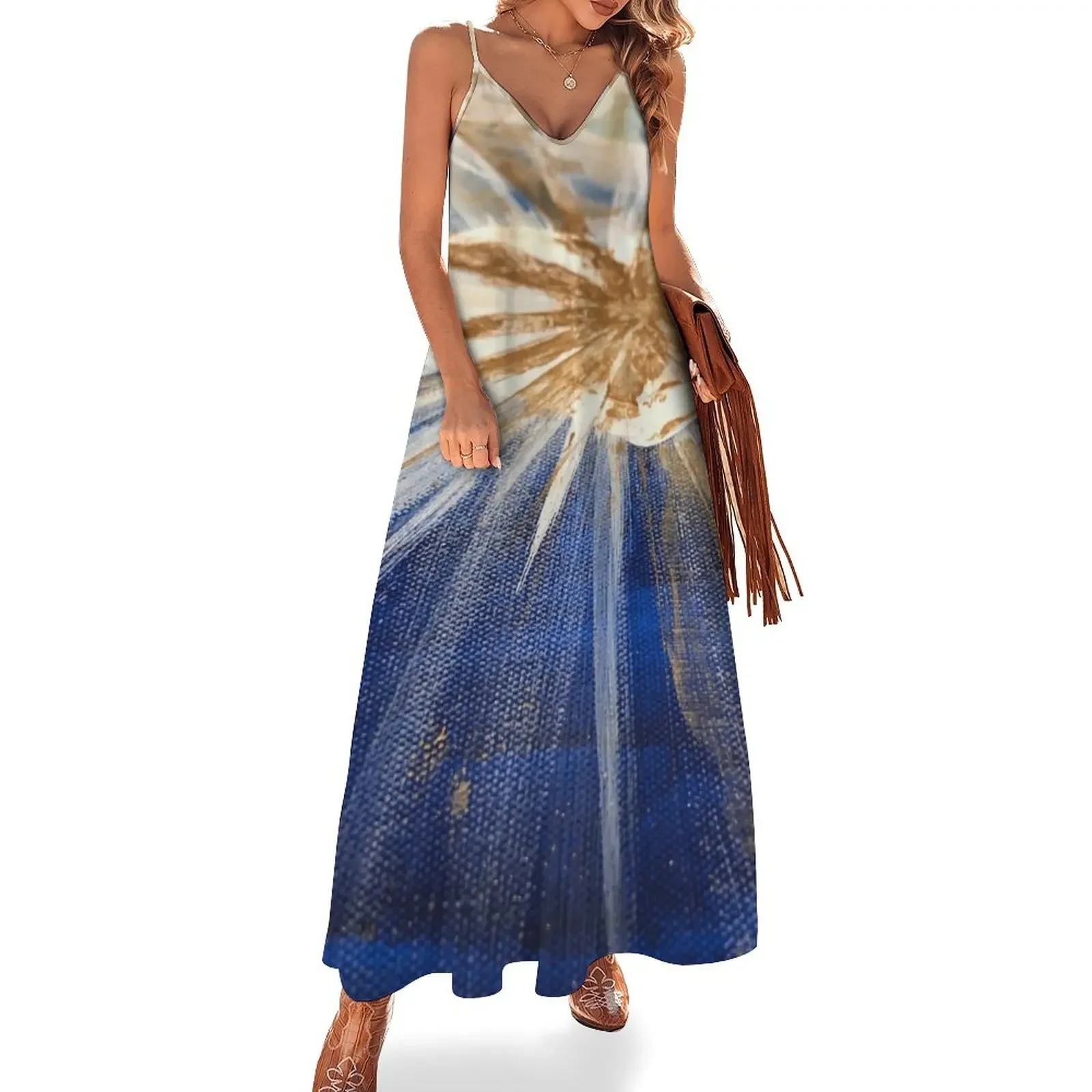 

Shine Sleeveless Dress Clothing party dresses women women's evening dresses