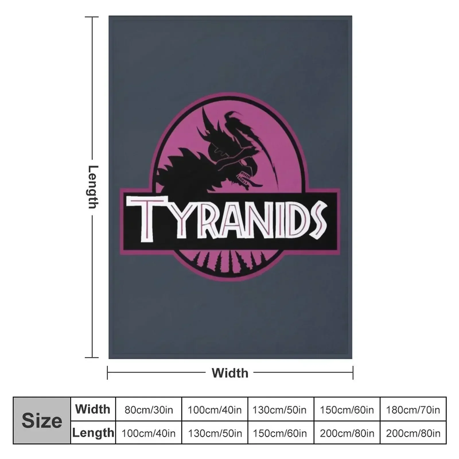 Tyranid Shirt Cool Gift Throw Blanket Luxury Designer Bed for babies Blankets